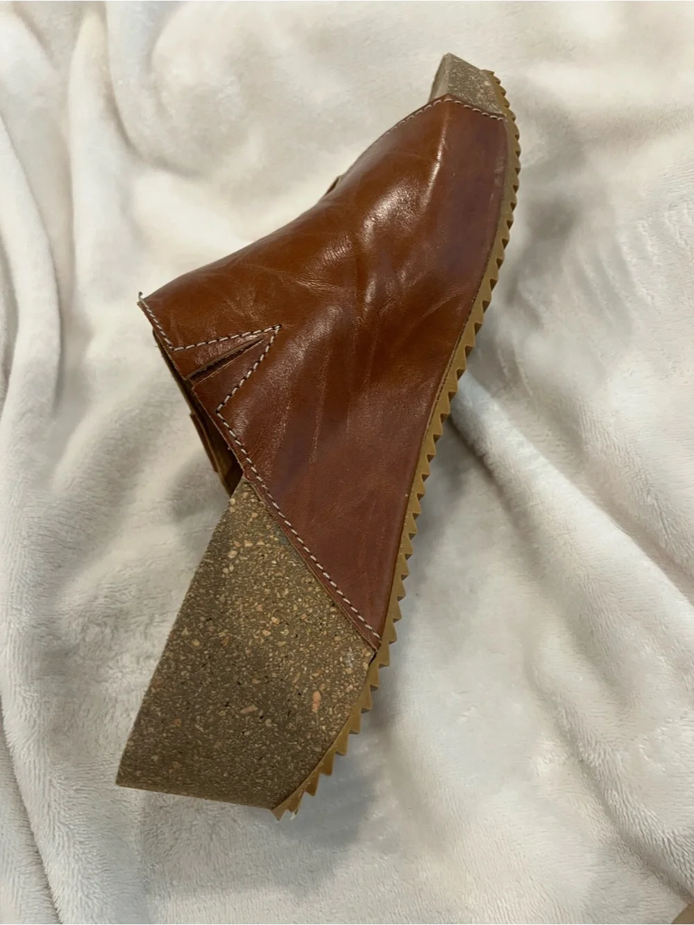 Josef Seibel Meike Brown Leather Slides
